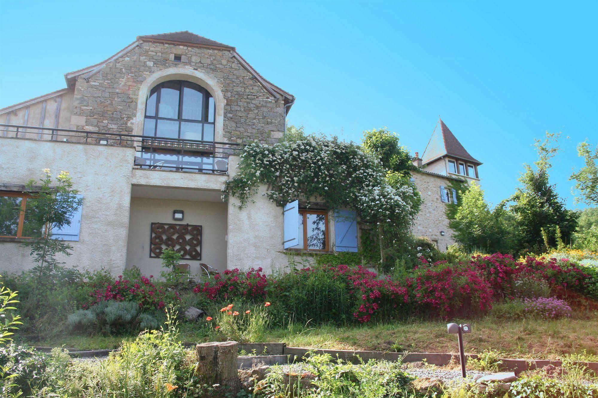 Causse-et-Diege Hotel Restaurant Le Murier De Viels - Grand Figeac מראה חיצוני תמונה